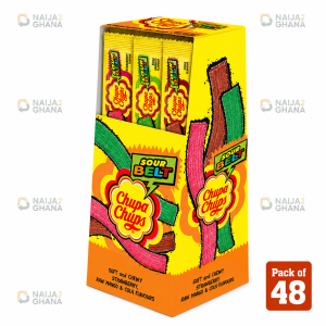 Chupa chups sour candy belt (cartonprice)